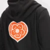 Kenzo Boke Heart’ broderad hoodie med dragkedja i bomull Kenzo Boke Heart’ broderad hoodie med dragkedja i bomull