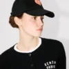 Kenzo Boke Heart’ broderad keps i bomull