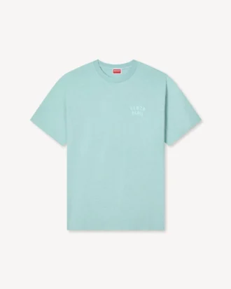 Kenzo Boke Heart’ broderad lös T-shirt i bomull