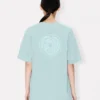Kenzo Boke Heart’ broderad lös T-shirt i bomull Kenzo Boke Heart’ broderad lös T-shirt i bomull
