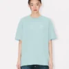 Kenzo Boke Heart’ broderad lös T-shirt i bomull Kenzo Boke Heart’ broderad lös T-shirt i bomull