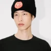 Kenzo Boke Heart broderad mössa i ull och bomull