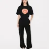 Kenzo Boke Heart joggingbyxor i bomull
