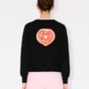 Kenzo Boke Heart-kofta i bomullsull Kenzo Boke Heart-kofta i bomullsull