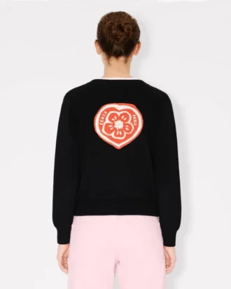Kenzo Boke Heart-kofta i bomullsull