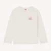 Kenzo Boke Heart’ långärmad T-shirt i bomull