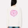 Kenzo Boke Heart’ långärmad T-shirt i bomull