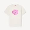 Kenzo Boke Heart’ Löst sittande T-shirt i bomull Kenzo Boke Heart’ Löst sittande T-shirt i bomull