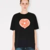 Kenzo Boke Heart’ Löst sittande T-shirt i bomull Kenzo Boke Heart’ Löst sittande T-shirt i bomull
