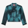 Kenzo Boke Heart’ Oversized Trucker-jacka i japansk denim