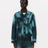 Kenzo Boke Heart’ Oversized Trucker-jacka i japansk denim