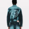 Kenzo Boke Heart’ Oversized Trucker-jacka i japansk denim