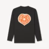 Kenzo Boke Heart’ Relax långärmad T-shirt i bomull
