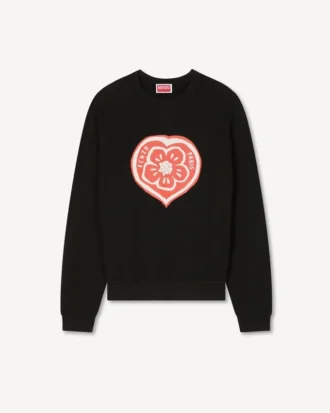 Kenzo Boke Heart’ Sweatshirt i bomull