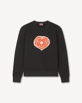 Kenzo Boke Heart’ Sweatshirt i bomull