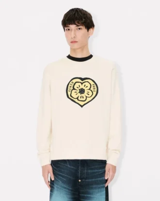 Kenzo Boke Heart’ Sweatshirt i bomull
