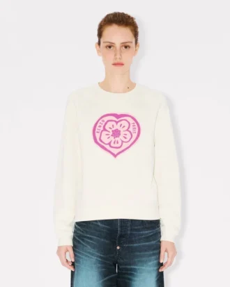Kenzo Boke Heart’ Sweatshirt i bomull Kenzo Boke Heart’ Sweatshirt i bomull