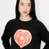 Kenzo Boke Heart’ Sweatshirt i bomull Kenzo Boke Heart’ Sweatshirt i bomull
