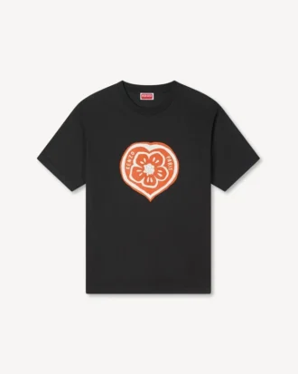 Kenzo Boke Heart T-shirt i bomull