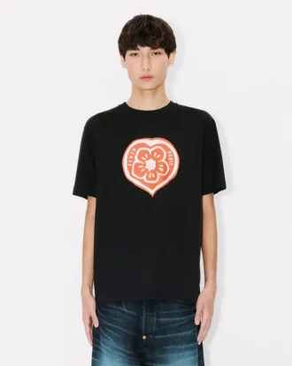Kenzo Boke Heart T-shirt i bomull