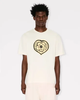 Kenzo Boke Heart T-shirt i bomull