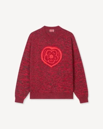 Kenzo Boke Heart-tröja i bomull och ull