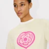 Kenzo Boke Heart-tröja i bomull och ull