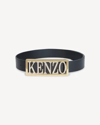 Kenzo Buckle’ stort skärp i läder