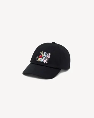 Kenzo Cartoon broderad keps i bomull