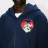 Kenzo Cartoon’ hoodie med dragkedja i bomull Kenzo Cartoon’ hoodie med dragkedja i bomull