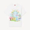 Kenzo Cartoon’ könsneutral T-shirt i bomull Kenzo Cartoon’ könsneutral T-shirt i bomull