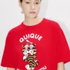 Kenzo Cartoon’ könsneutral T-shirt i bomull Kenzo Cartoon’ könsneutral T-shirt i bomull