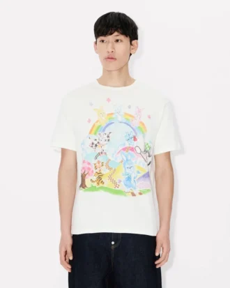 Kenzo Cartoon’ könsneutral T-shirt i bomull Kenzo Cartoon’ könsneutral T-shirt i bomull
