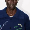 Kenzo Cartoon’ kofta med dekorationer i ullbomull