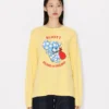 Kenzo Cartoon’ långärmad T-shirt i bomull