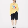 Kenzo Cartoon’ långärmad T-shirt i bomull