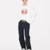 Kenzo Cartoon’ långärmad T-shirt i bomull Kenzo Cartoon’ långärmad T-shirt i bomull