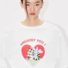 Kenzo Cartoon’ långärmad T-shirt i bomull Kenzo Cartoon’ långärmad T-shirt i bomull