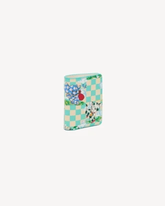 ”Kenzo Cartoon” mini-plånbok i läder ”Kenzo Cartoon” mini-plånbok i läder