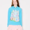 Kenzo Cartoon’ Skinny-hoodie i bomull Kenzo Cartoon’ Skinny-hoodie i bomull