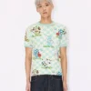 Kenzo Cartoon’ Slim T-shirt i bomull Kenzo Cartoon’ Slim T-shirt i bomull
