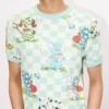 Kenzo Cartoon’ Slim T-shirt i bomull Kenzo Cartoon’ Slim T-shirt i bomull