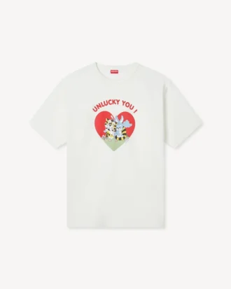 ’Kenzo Cartoon’ T-shirt i bomull