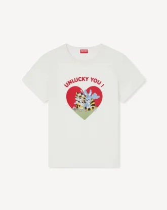 ’Kenzo Cartoon’ T-shirt i bomull