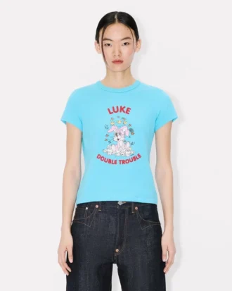 ’Kenzo Cartoon’ T-shirt i bomull