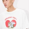’Kenzo Cartoon’ T-shirt i bomull ’Kenzo Cartoon’ T-shirt i bomull