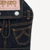 Kenzo Five Pockets miniryggsäck i denimliknande twill Kenzo Five Pockets miniryggsäck i denimliknande twill