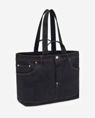 Kenzo Five Pockets’ Tote Bag i denimliknande twill