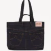Kenzo Five Pockets’ Tote Bag i denimliknande twill Kenzo Five Pockets’ Tote Bag i denimliknande twill