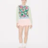 Kenzo Floral’ broderad tröja i bomull och ull